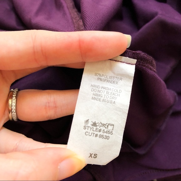 🎉SOLD🎉 Forever 21 Purple Going Out Spaghetti Strap Top - Picture 7 of 9